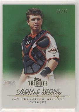 2012 Topps Tribute - [Base] - Green #61 - Buster Posey /75