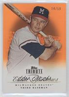 Eddie Mathews #/50