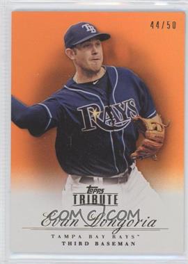 2012 Topps Tribute - [Base] - Orange #47 - Evan Longoria /50