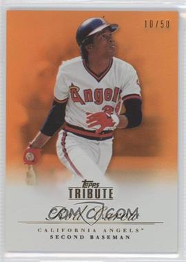 2012 Topps Tribute - [Base] - Orange #98 - Rod Carew /50