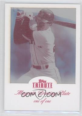 2012 Topps Tribute - [Base] - Printing Plate Magenta Framed #56 - Wade Boggs /1