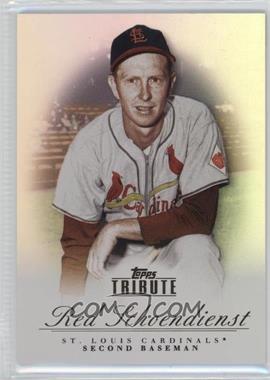 2012 Topps Tribute - [Base] #76 - Red Schoendienst