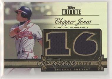 2012 Topps Tribute - Debut Digits #DD-CJ - Chipper Jones /99