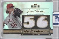 Jered Weaver [Uncirculated] #/99