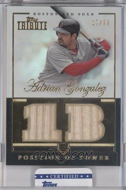 2012 Topps Tribute - Position of Power #PPO-AG - Adrian Gonzalez /99 [Uncirculated]