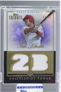 2012 Topps Tribute - Position of Power #PPO-IK - Ian Kinsler /99 [Uncirculated]