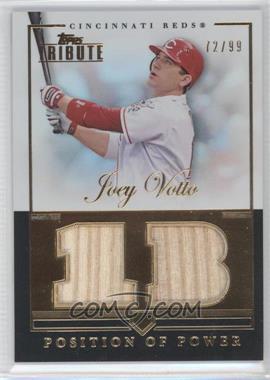 2012 Topps Tribute - Position of Power #PPO-JV - Joey Votto /99