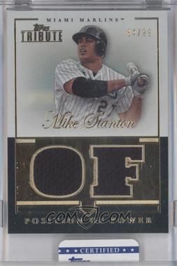 2012 Topps Tribute - Position of Power #PPO-MS - Giancarlo Stanton /99 [Uncirculated]