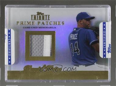 2012 Topps Tribute - Prime Patches #PP-DPR - David Price /24 [Uncirculated]