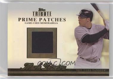 2012 Topps Tribute - Prime Patches #PP-MT - Mark Teixeira /24