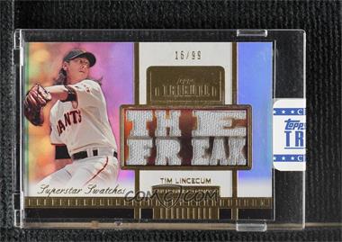 2012 Topps Tribute - Superstar Swatches #SS-TL - Tim Lincecum /99 [Uncirculated]