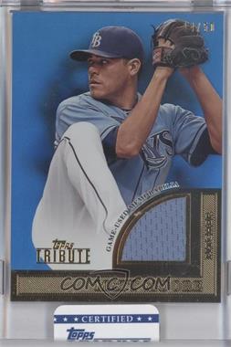 2012 Topps Tribute - Tribute to the Stars Relic - Blue #TSR-MM - Matt Moore /50 [Uncirculated]
