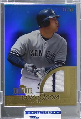 2012 Topps Tribute - Tribute to the Stars Relic - Blue #TSR-MT - Mark Teixeira /50 [Uncirculated]