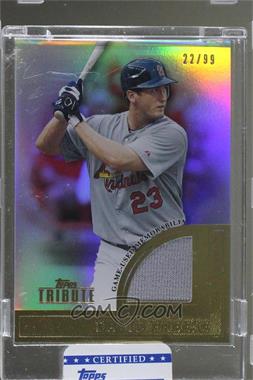 2012 Topps Tribute - Tribute to the Stars Relic #TSR-DF - David Freese /99 [Uncirculated]