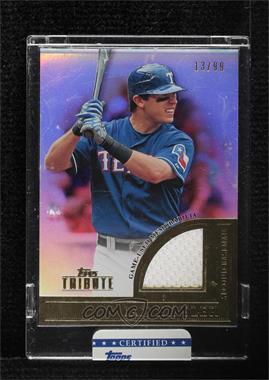 2012 Topps Tribute - Tribute to the Stars Relic #TSR-IK - Ian Kinsler /99 [Uncirculated]