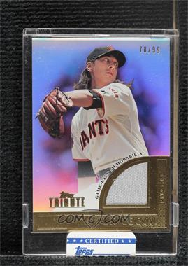 2012 Topps Tribute - Tribute to the Stars Relic #TSR-TL - Tim Lincecum /99 [Uncirculated]