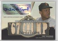 Orlando Cepeda #/18