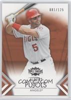 Albert Pujols #/125