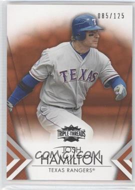 2012 Topps Triple Threads - [Base] - Amber #46 - Josh Hamilton /125