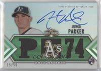 Future Phenoms Auto Relics - Jarrod Parker #/50