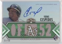 Future Phenoms Auto Relics - Yoenis Cespedes [EX to NM] #/50