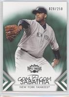 CC Sabathia #/250