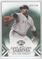 CC Sabathia #/250