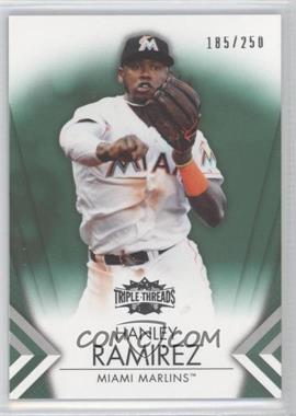 2012 Topps Triple Threads - [Base] - Emerald #35 - Hanley Ramirez /250