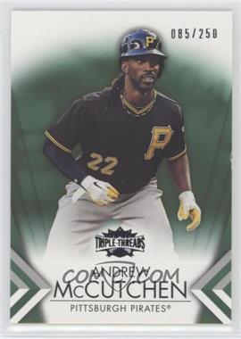 2012 Topps Triple Threads - [Base] - Emerald #50 - Andrew McCutchen /250 [Noted]