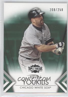 2012 Topps Triple Threads - [Base] - Emerald #62 - Kevin Youkilis /250