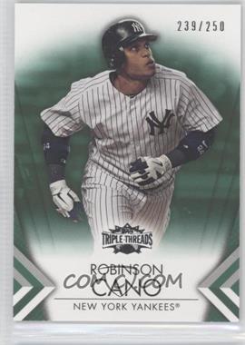 2012 Topps Triple Threads - [Base] - Emerald #76 - Robinson Cano /250