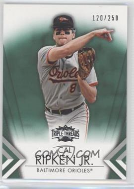 2012 Topps Triple Threads - [Base] - Emerald #81 - Cal Ripken Jr. /250