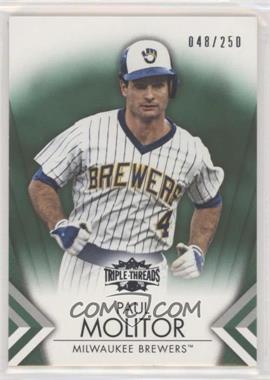 2012 Topps Triple Threads - [Base] - Emerald #91 - Paul Molitor /250