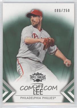 2012 Topps Triple Threads - [Base] - Emerald #97 - Cliff Lee /250