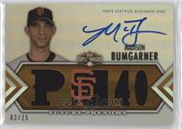 Future Phenoms Auto Relics - Madison Bumgarner [EX to NM] #/25