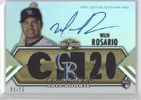 Future Phenoms Auto Relics - Wilin Rosario #/25