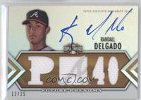 Future Phenoms Auto Relics - Randall Delgado #/25