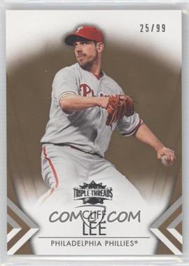 2012 Topps Triple Threads - [Base] - Gold #97 - Cliff Lee /99