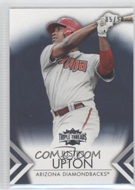 2012 Topps Triple Threads - [Base] - Onyx #27 - Justin Upton /50