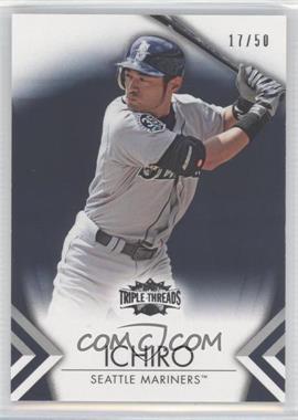 2012 Topps Triple Threads - [Base] - Onyx #40 - Ichiro Suzuki /50