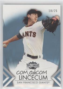 2012 Topps Triple Threads - [Base] - Sapphire #26 - Tim Lincecum /25