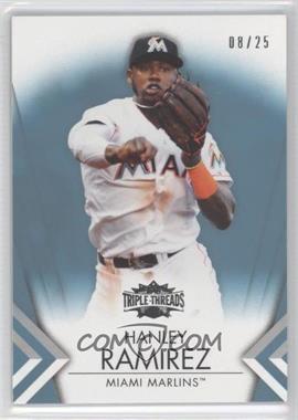 2012 Topps Triple Threads - [Base] - Sapphire #35 - Hanley Ramirez /25