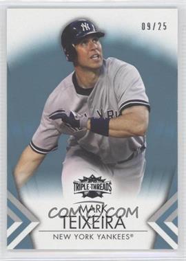 2012 Topps Triple Threads - [Base] - Sapphire #82 - Mark Teixeira /25