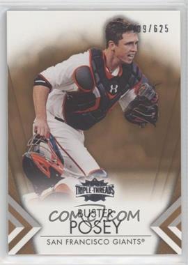 2012 Topps Triple Threads - [Base] - Sepia #10 - Buster Posey /625