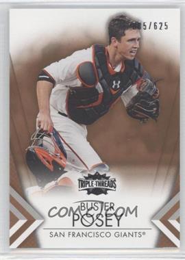 2012 Topps Triple Threads - [Base] - Sepia #10 - Buster Posey /625