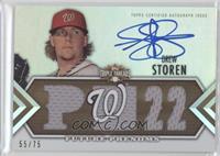 Future Phenoms Auto Relics - Drew Storen #/75