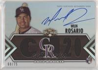 Future Phenoms Auto Relics - Wilin Rosario [EX to NM] #/75