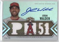 Future Phenoms Auto Relics - Jordan Walden #/75