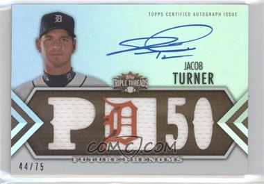 2012 Topps Triple Threads - [Base] - Sepia #121 - Future Phenoms Auto Relics - Jacob Turner /75