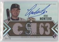 Future Phenoms Auto Relics - Jesus Montero #/75